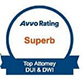 avvo rating superb top attorney dui & dwi