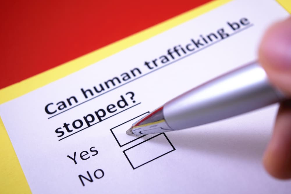 Yes, human trafficking can be stopped through a combination of comprehensive efforts.